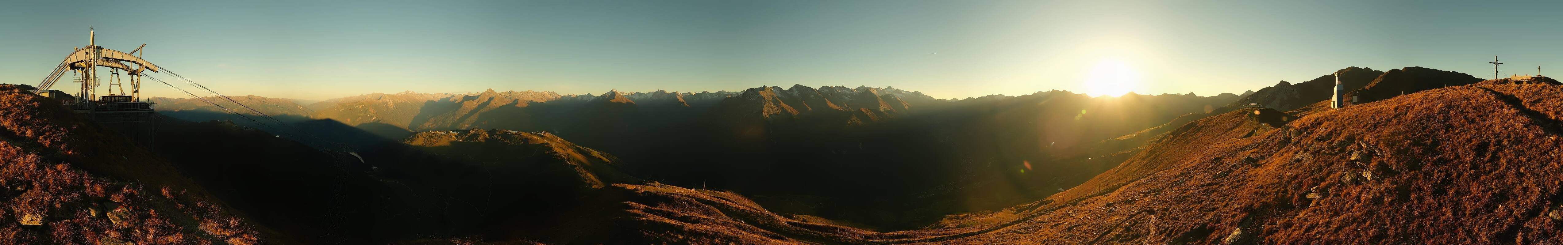 Archiv Foto Webcam Tux - Ausblick von der Wanglspitze