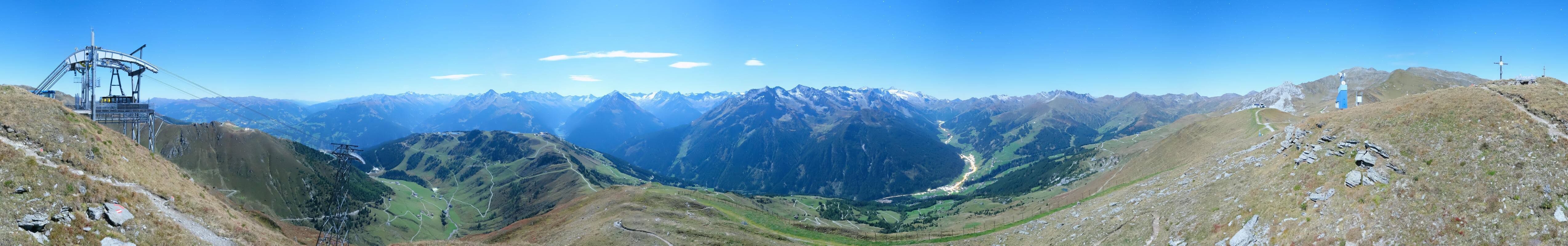 Archived image Webcam Tux - View from the Wanglspitze