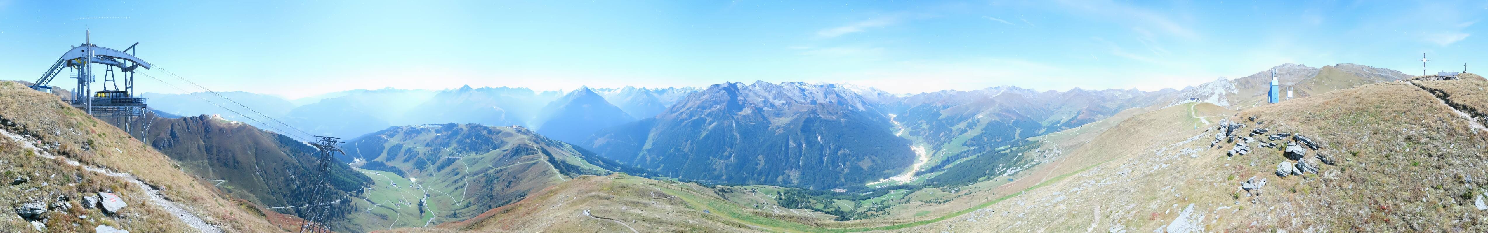 Archived image Webcam Tux - View from the Wanglspitze