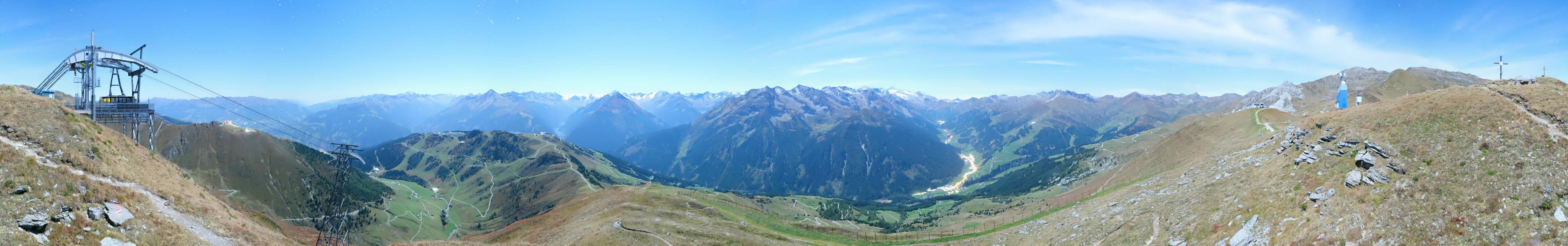 Archived image Webcam Tux - View from the Wanglspitze