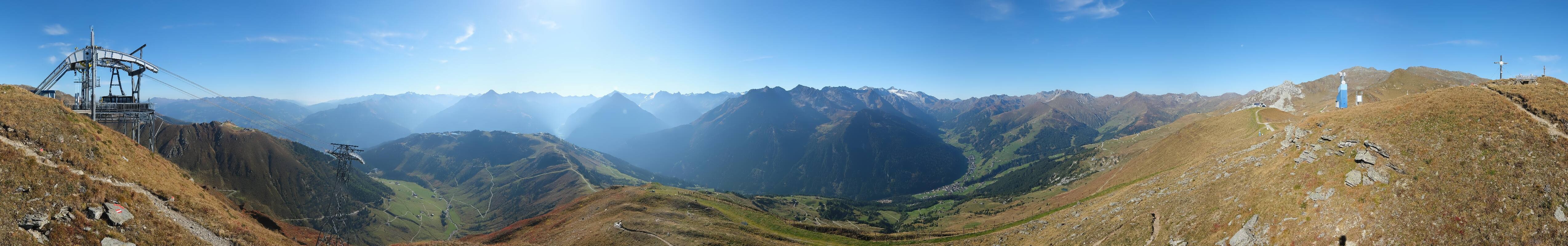 Archiv Foto Webcam Tux - Ausblick von der Wanglspitze