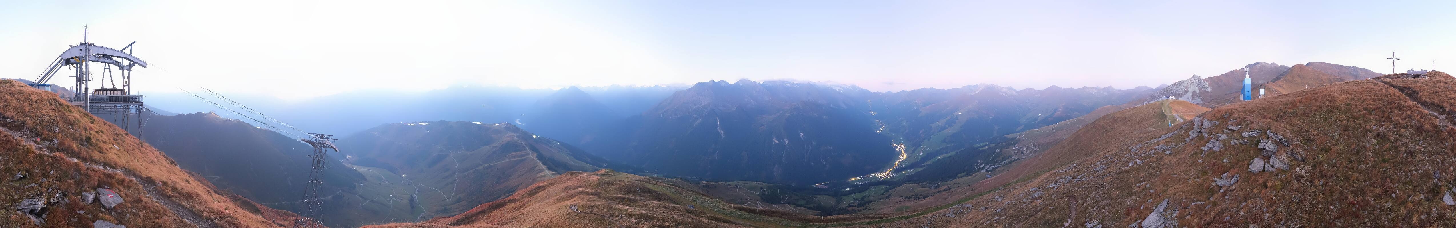Archiv Foto Webcam Tux - Ausblick von der Wanglspitze