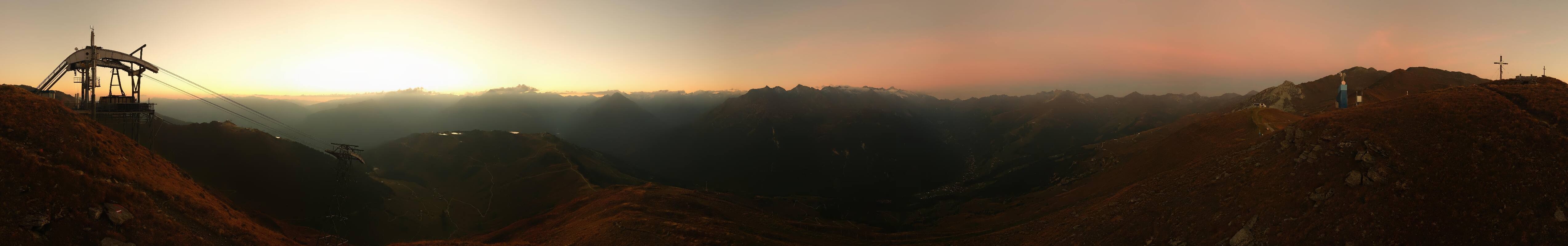 Archiv Foto Webcam Tux - Ausblick von der Wanglspitze