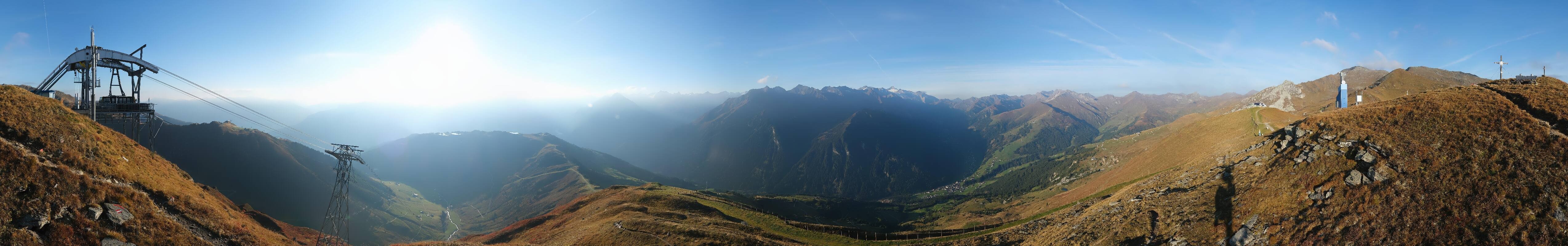 Archiv Foto Webcam Tux - Ausblick von der Wanglspitze