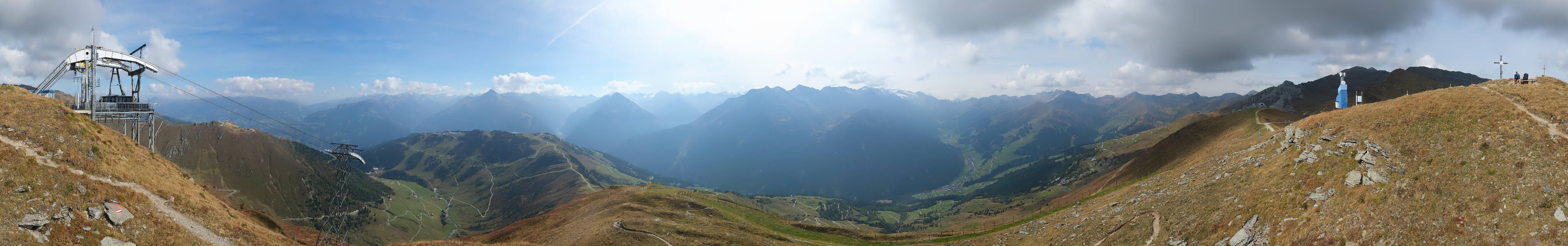 Archiv Foto Webcam Tux - Ausblick von der Wanglspitze