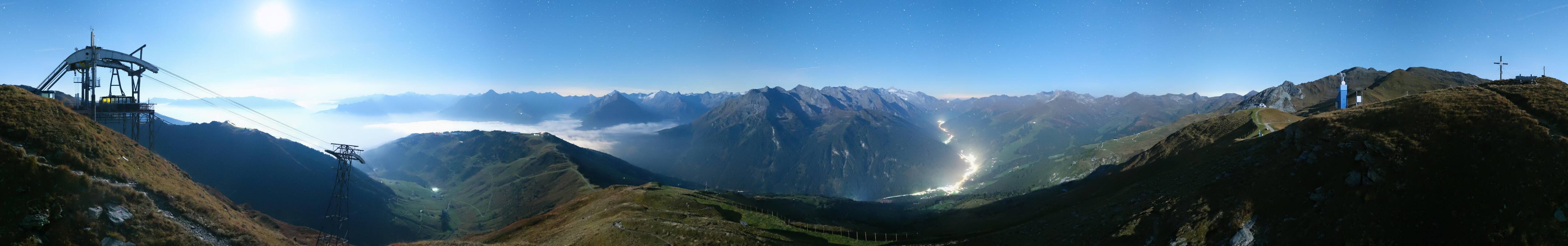 Archiv Foto Webcam Tux - Ausblick von der Wanglspitze