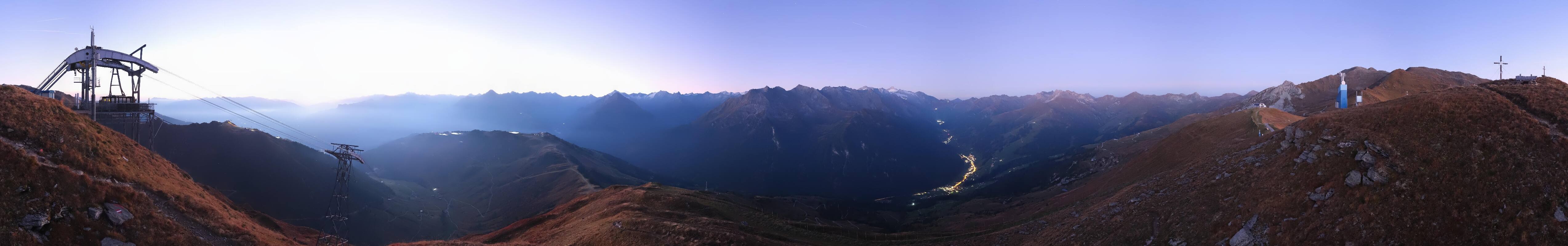 Archiv Foto Webcam Tux - Ausblick von der Wanglspitze