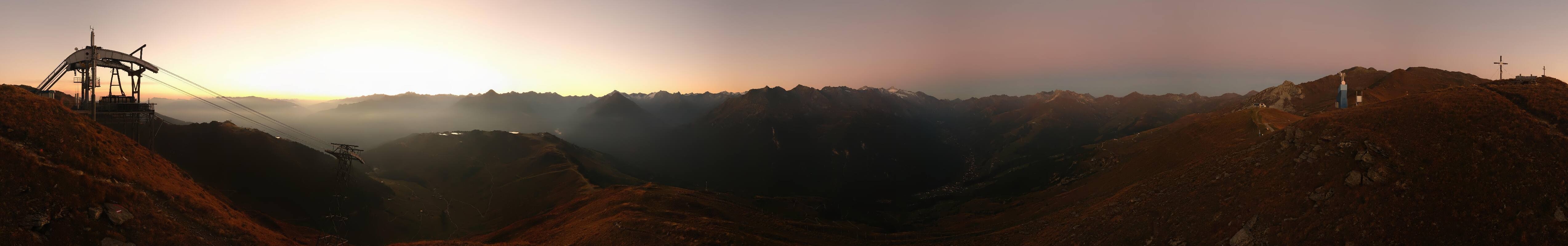 Archiv Foto Webcam Tux - Ausblick von der Wanglspitze