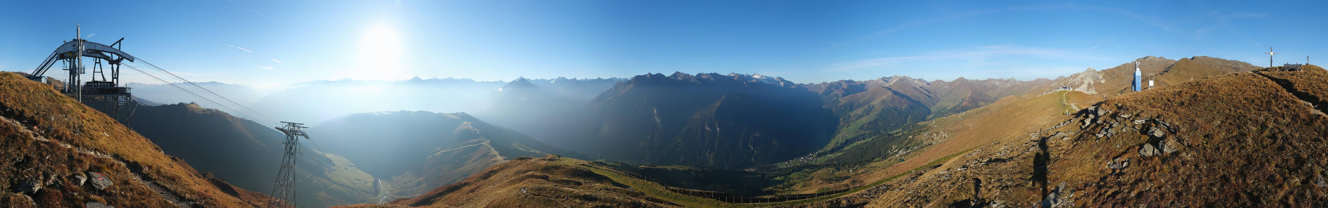 Archiv Foto Webcam Tux - Ausblick von der Wanglspitze