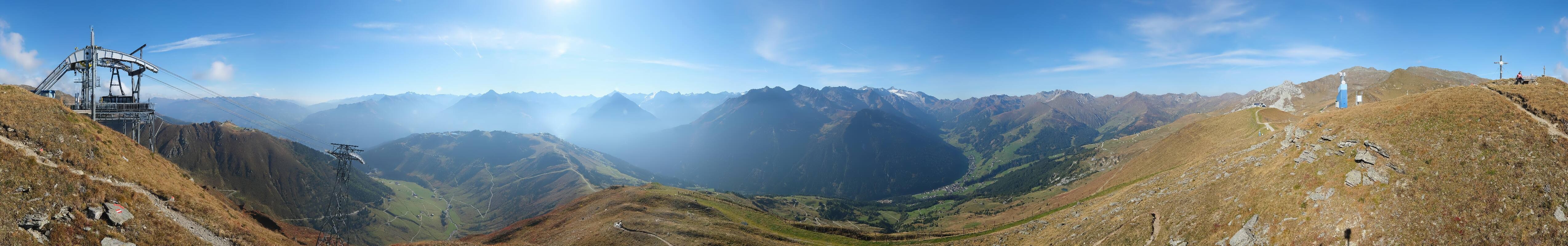Archiv Foto Webcam Tux - Ausblick von der Wanglspitze