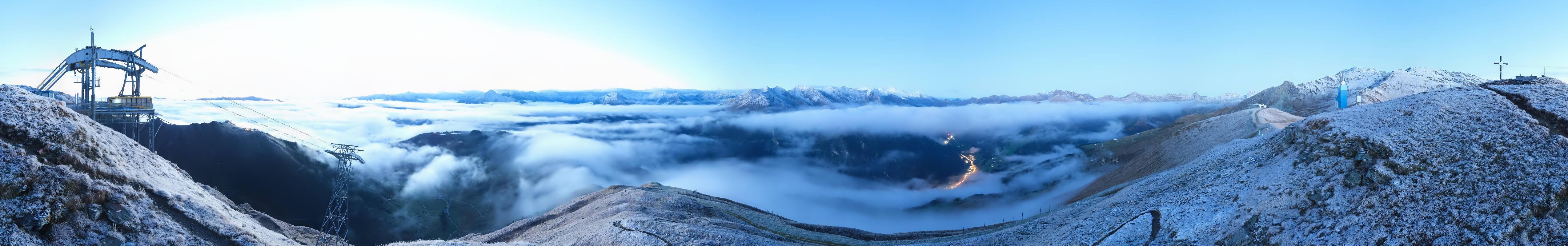 Archiv Foto Webcam Tux - Ausblick von der Wanglspitze