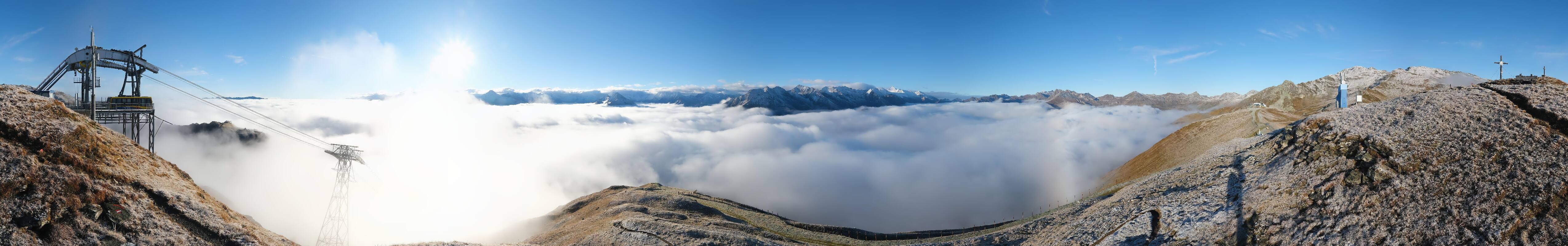 Archiv Foto Webcam Tux - Ausblick von der Wanglspitze