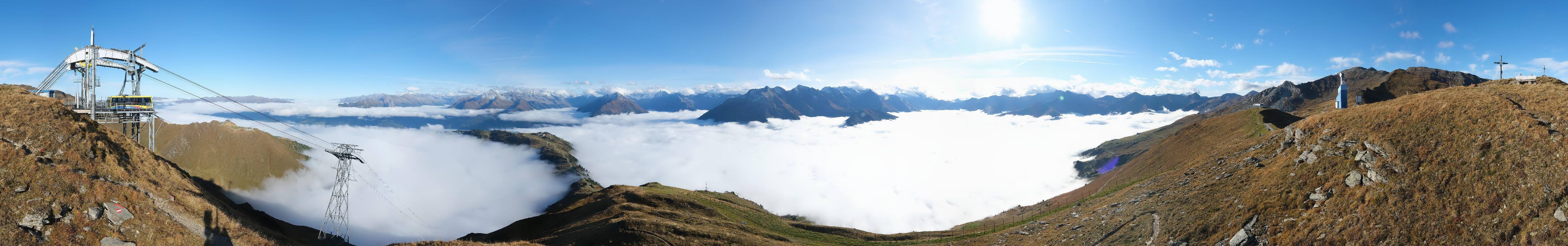 Archiv Foto Webcam Tux - Ausblick von der Wanglspitze