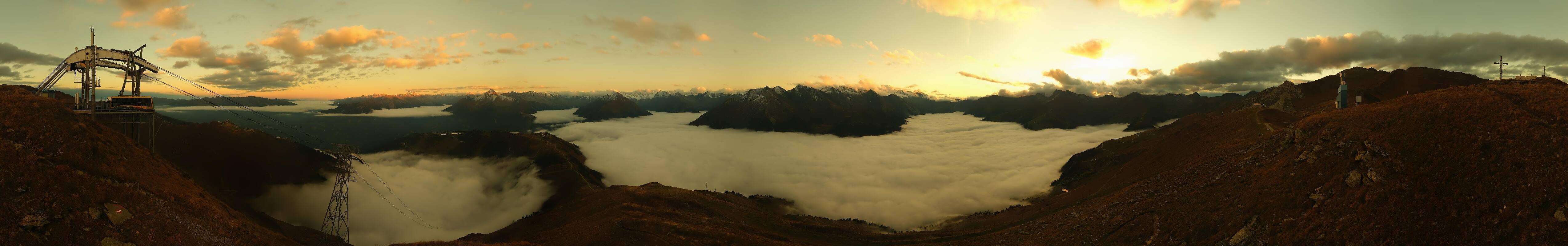 Archiv Foto Webcam Tux - Ausblick von der Wanglspitze