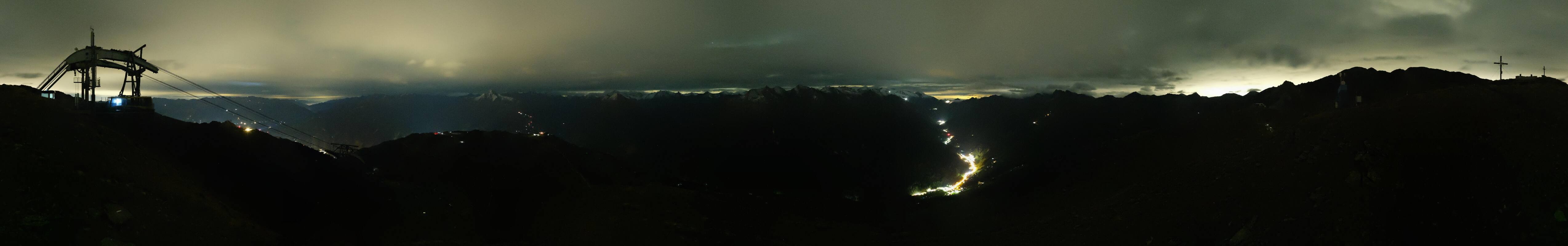 Archiv Foto Webcam Tux - Ausblick von der Wanglspitze