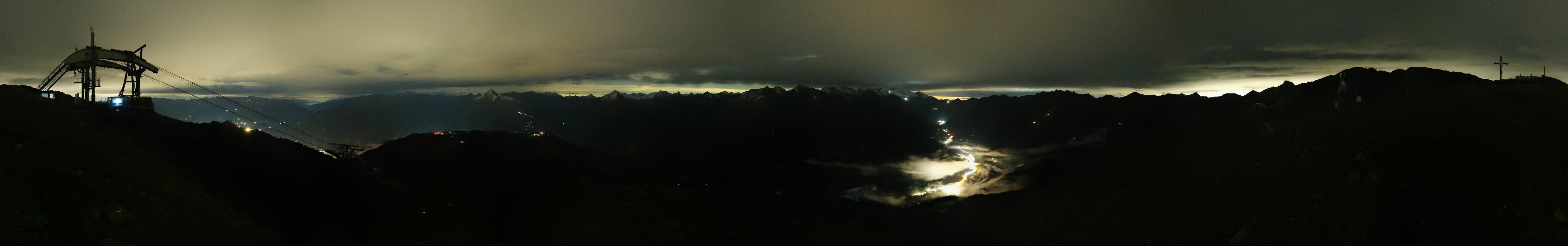 Archiv Foto Webcam Tux - Ausblick von der Wanglspitze