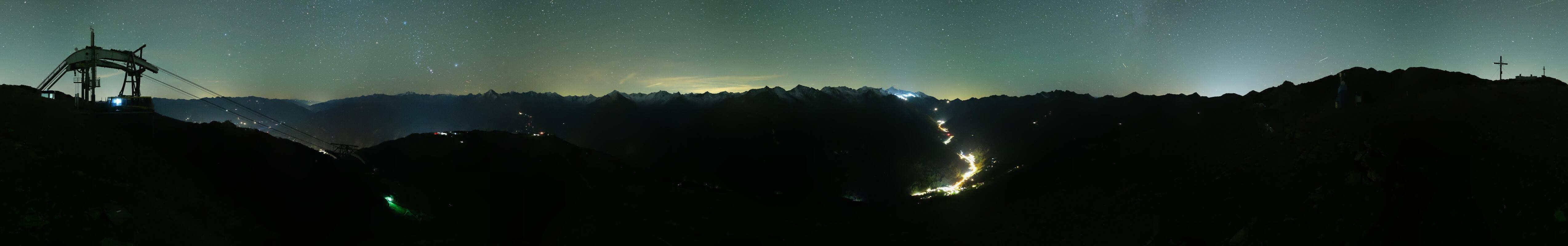 Archiv Foto Webcam Tux - Ausblick von der Wanglspitze