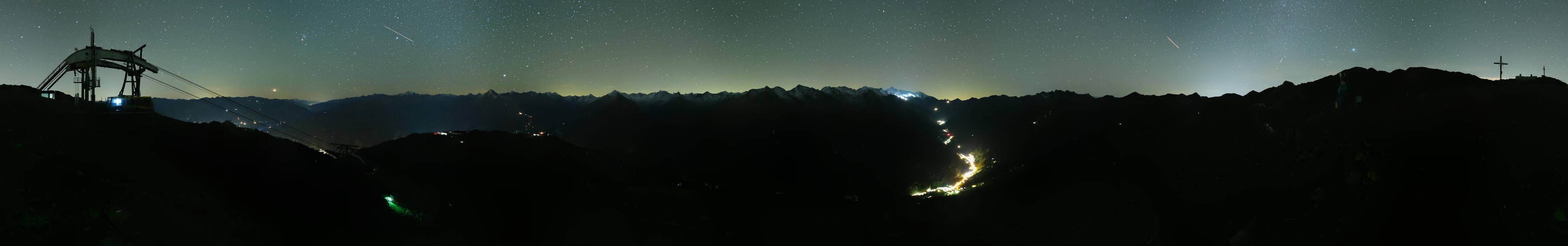 Archiv Foto Webcam Tux - Ausblick von der Wanglspitze