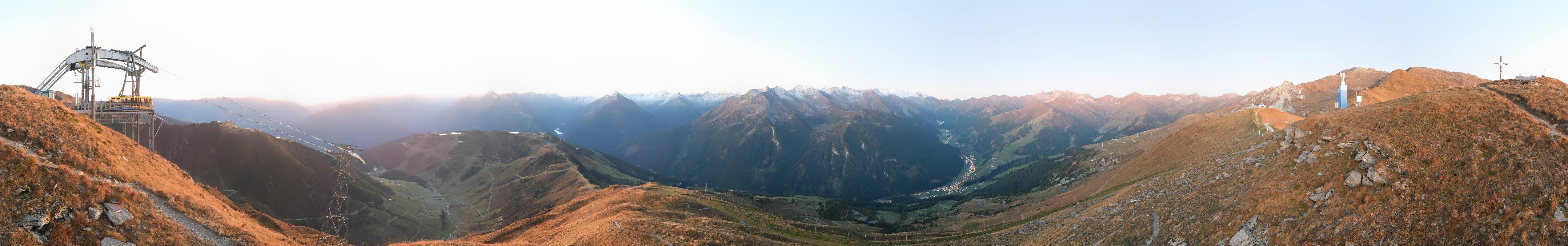 Archiv Foto Webcam Tux - Ausblick von der Wanglspitze