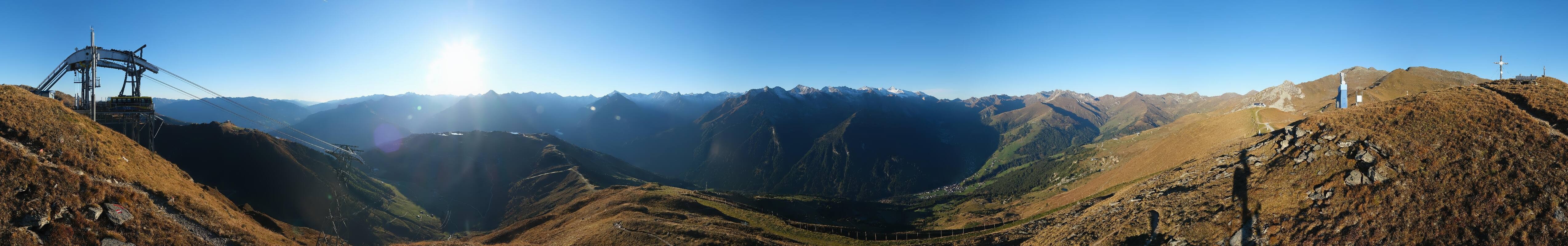 Archiv Foto Webcam Tux - Ausblick von der Wanglspitze