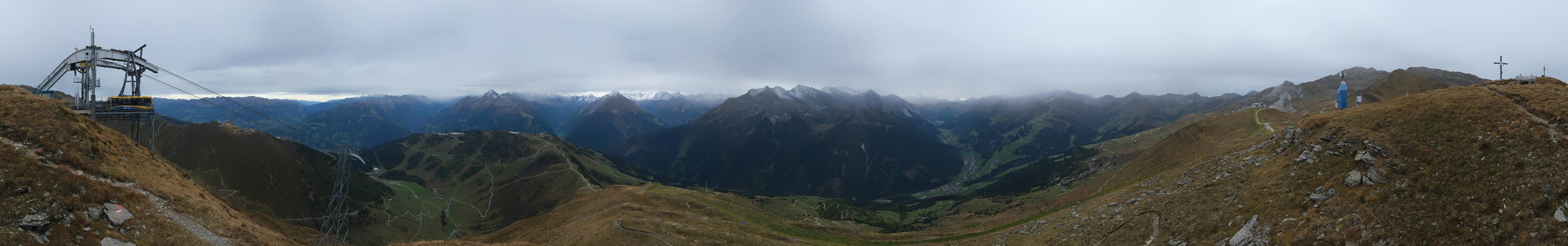 Archiv Foto Webcam Tux - Ausblick von der Wanglspitze