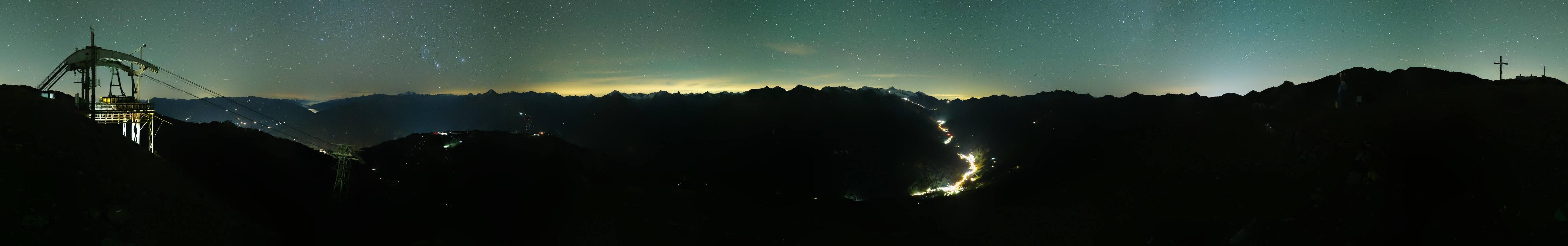 Archiv Foto Webcam Tux - Ausblick von der Wanglspitze