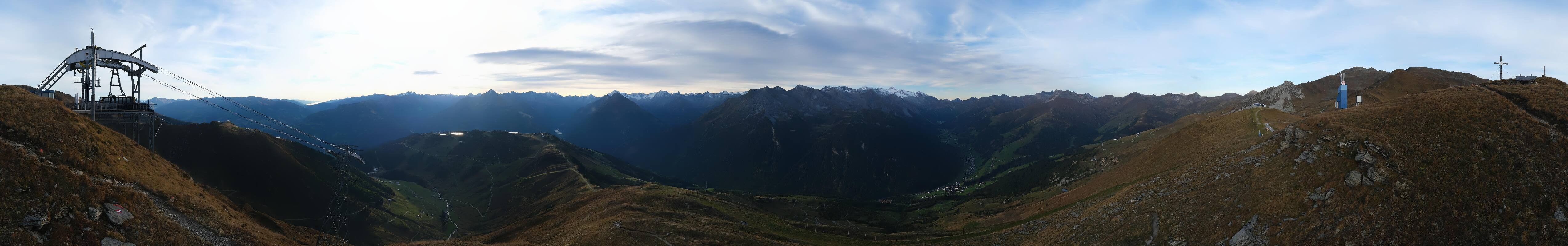 Archiv Foto Webcam Tux - Ausblick von der Wanglspitze