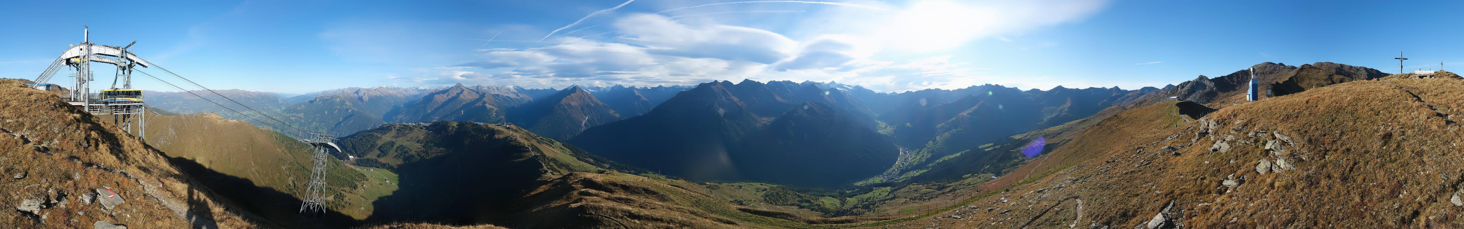 Archiv Foto Webcam Tux - Ausblick von der Wanglspitze