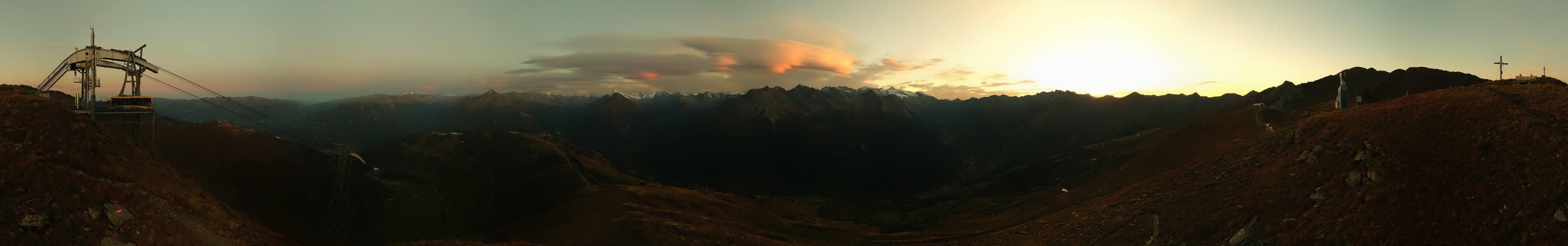 Archiv Foto Webcam Tux - Ausblick von der Wanglspitze