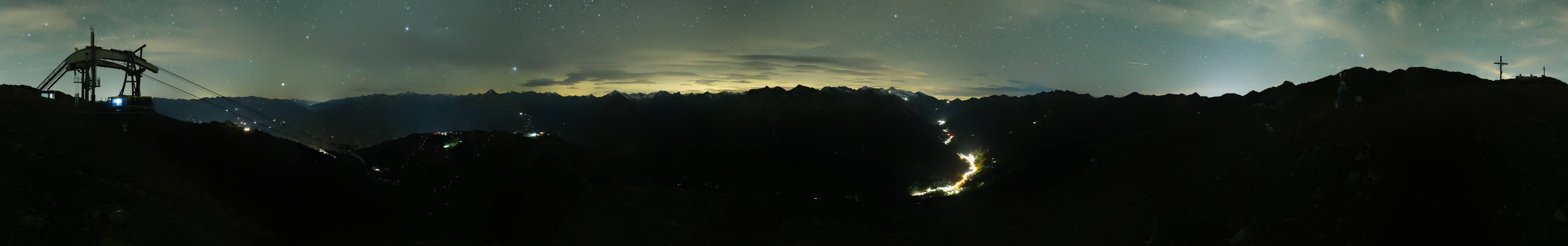 Archiv Foto Webcam Tux - Ausblick von der Wanglspitze