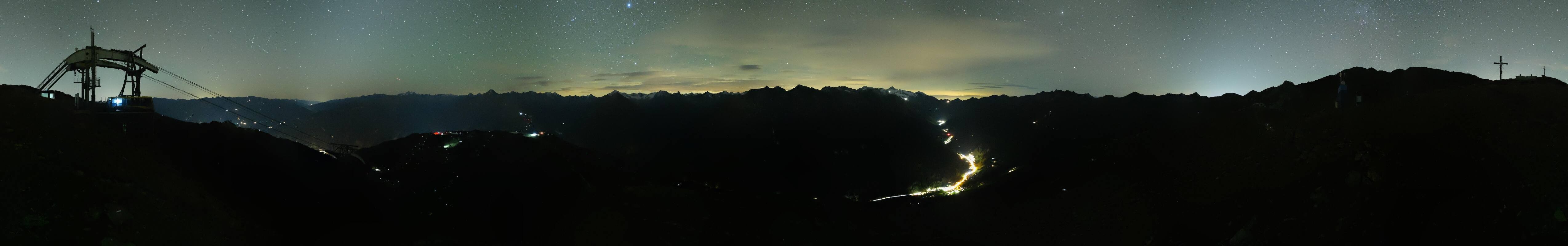 Archiv Foto Webcam Tux - Ausblick von der Wanglspitze