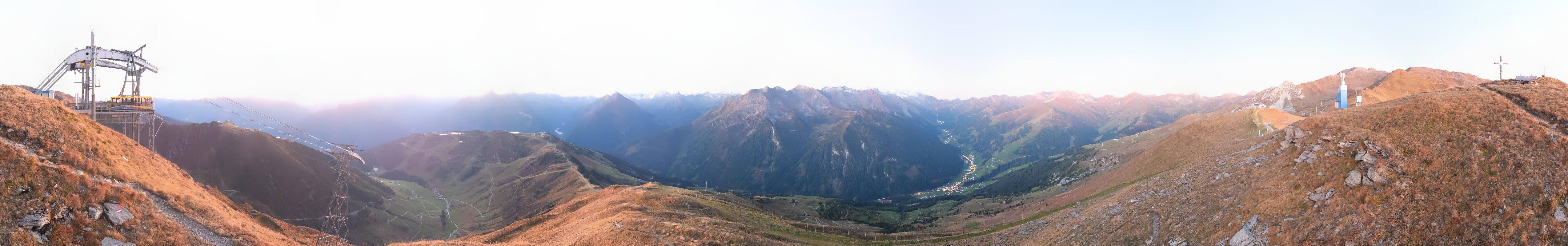 Archiv Foto Webcam Tux - Ausblick von der Wanglspitze