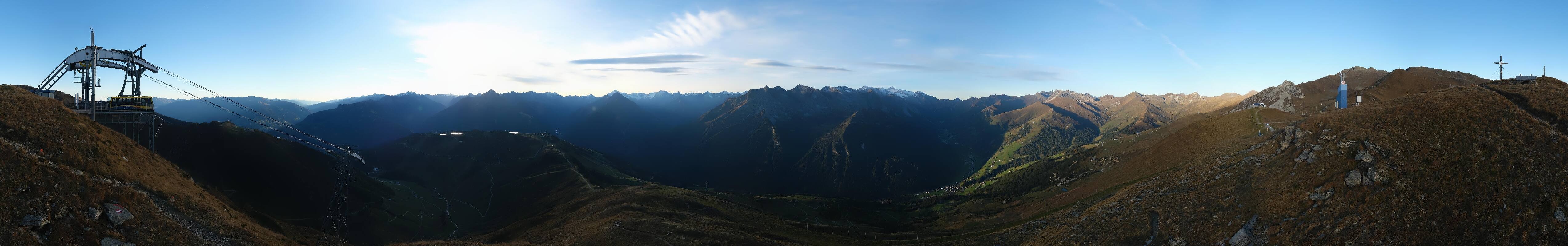 Archiv Foto Webcam Tux - Ausblick von der Wanglspitze
