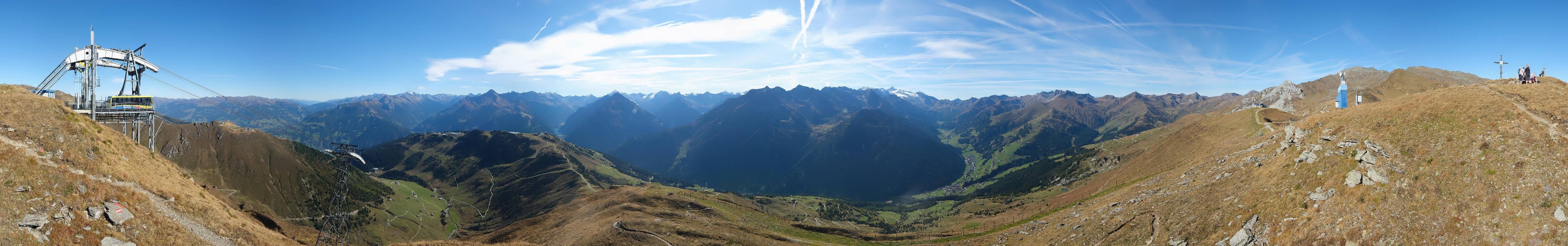 Archiv Foto Webcam Tux - Ausblick von der Wanglspitze