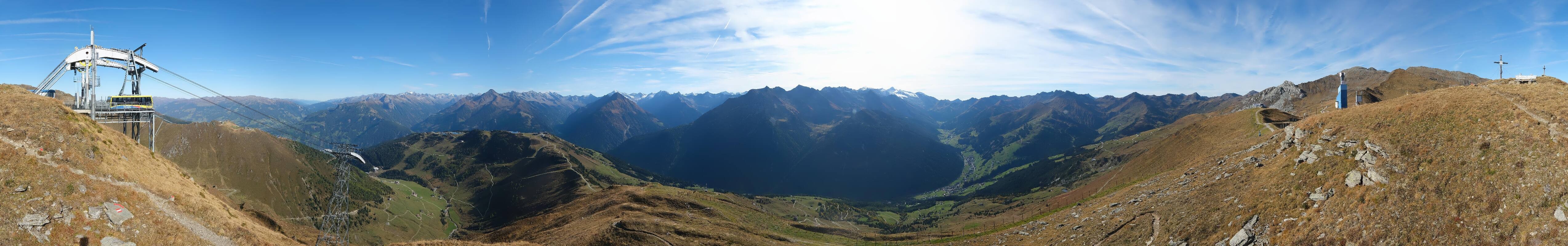 Archiv Foto Webcam Tux - Ausblick von der Wanglspitze