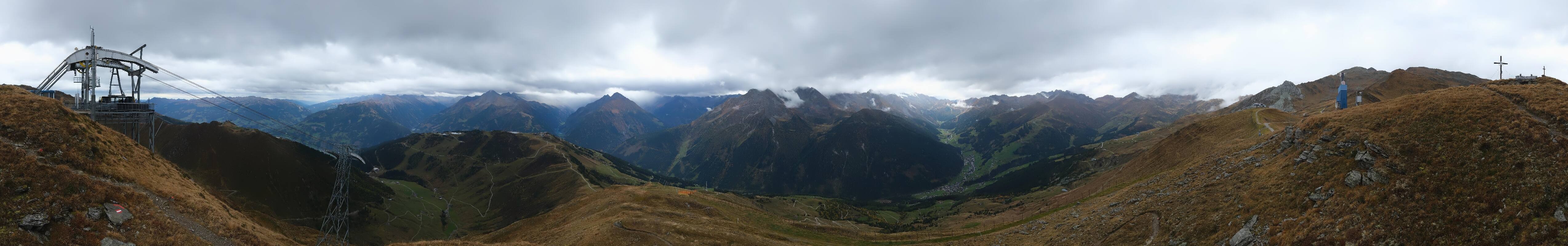 Archiv Foto Webcam Tux - Ausblick von der Wanglspitze