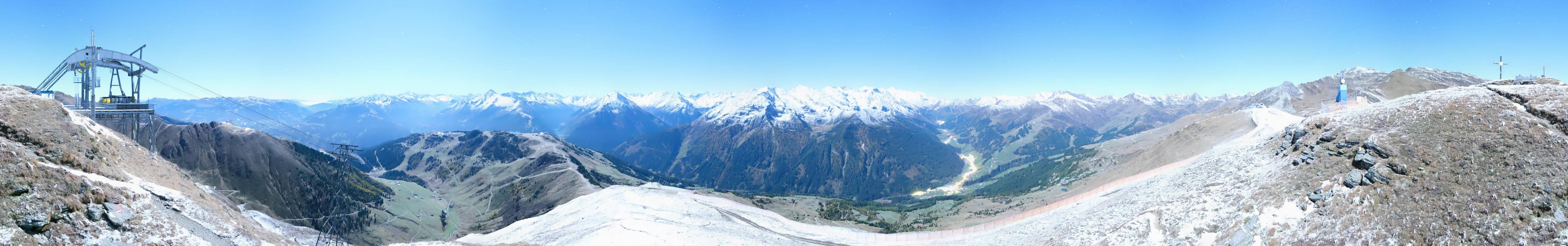 Archiv Foto Webcam Tux - Ausblick von der Wanglspitze