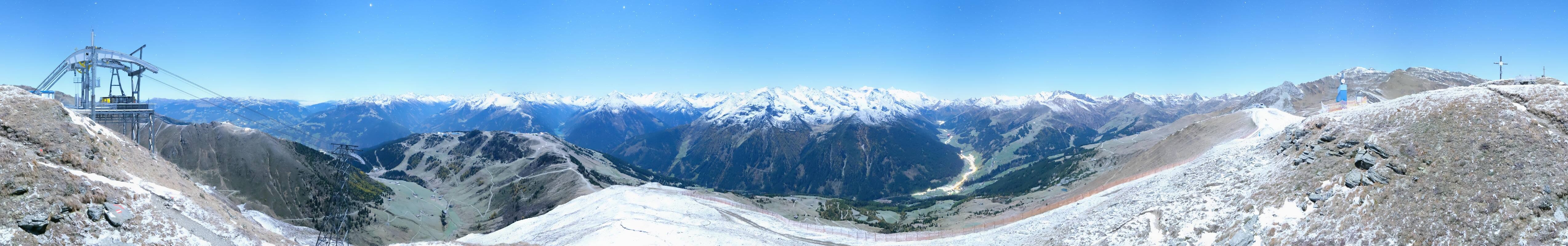 Archiv Foto Webcam Tux - Ausblick von der Wanglspitze