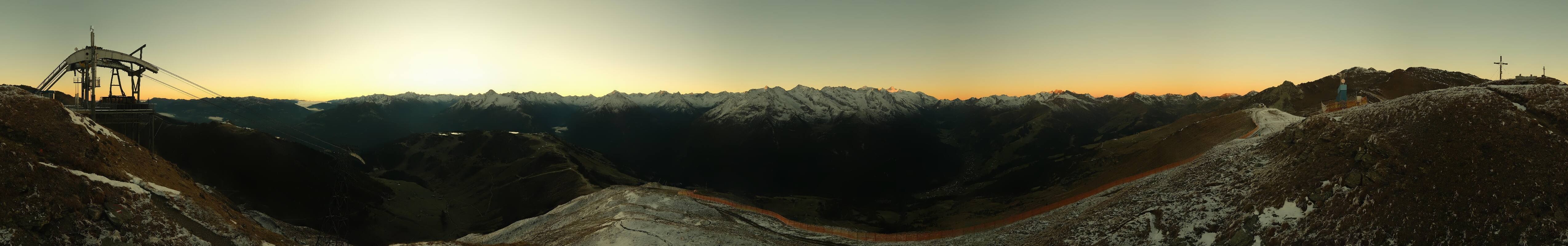 Archiv Foto Webcam Tux - Ausblick von der Wanglspitze