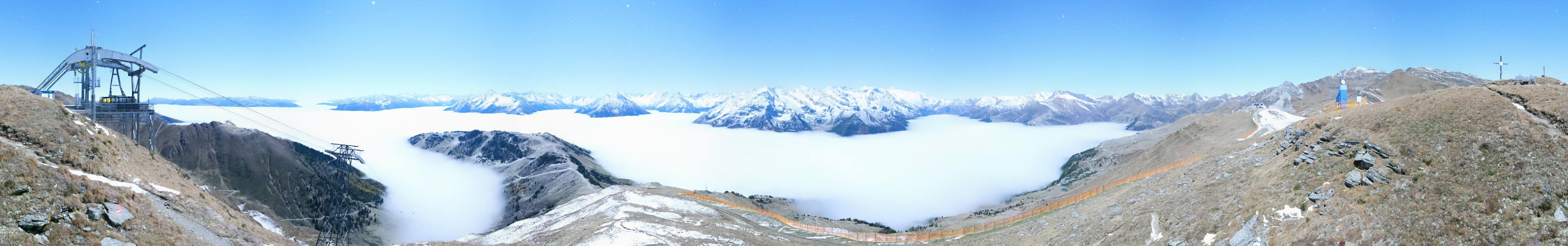 Archiv Foto Webcam Tux - Ausblick von der Wanglspitze