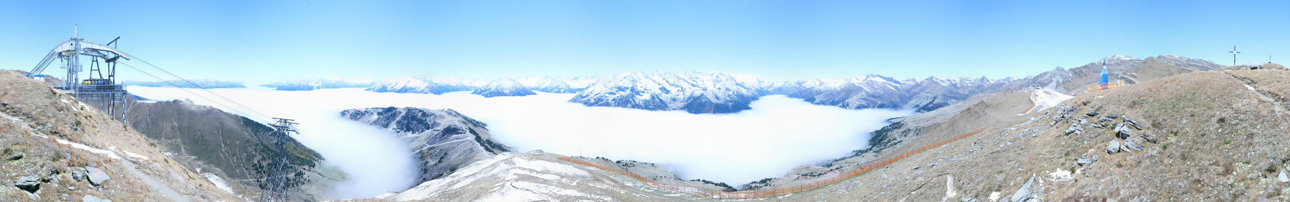 Archiv Foto Webcam Tux - Ausblick von der Wanglspitze