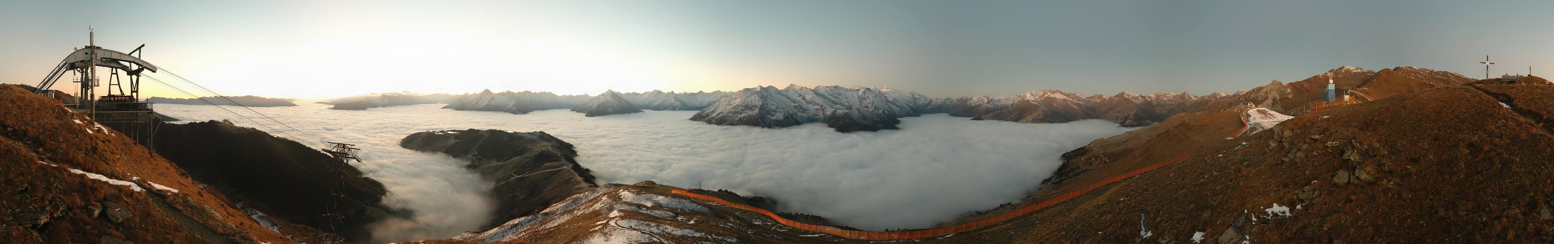 Archiv Foto Webcam Tux - Ausblick von der Wanglspitze