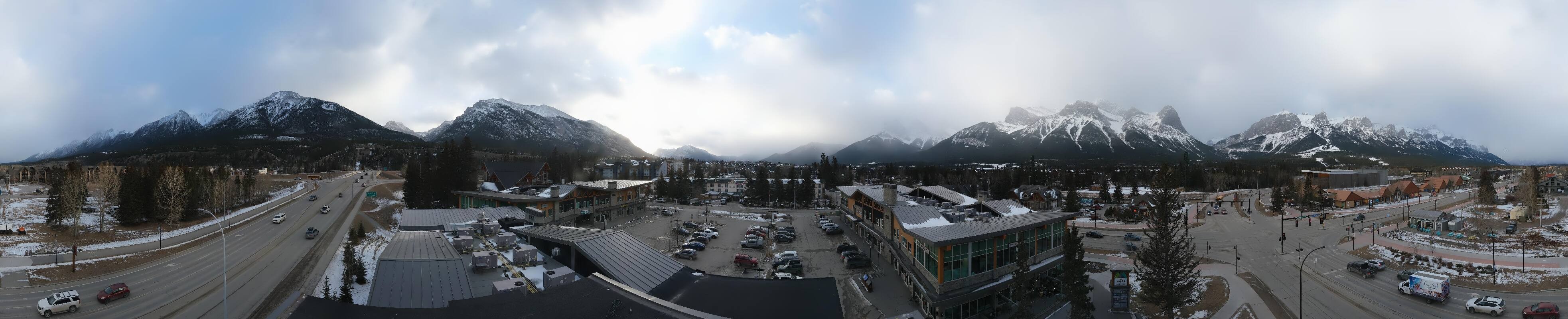 Archived image Webcam View of Canmore, Alberta