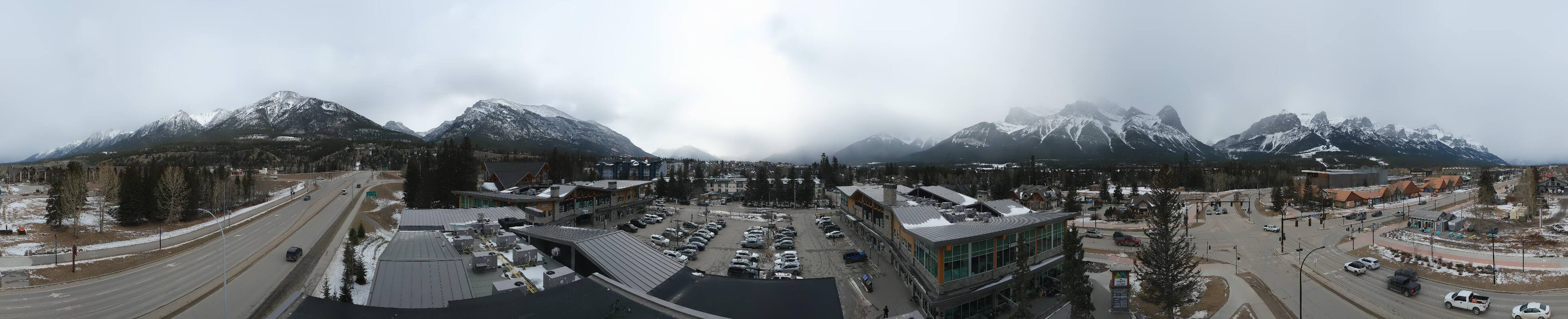 Archived image Webcam View of Canmore, Alberta