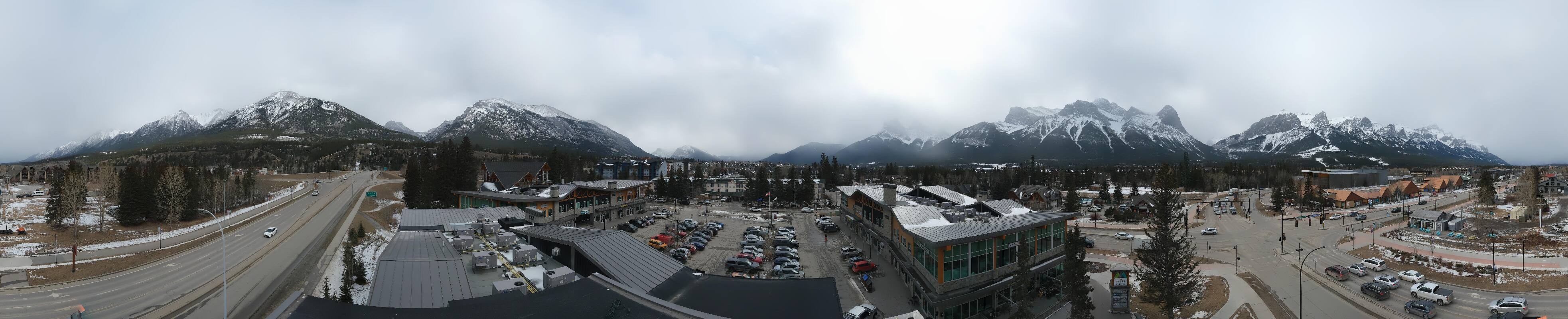 Archived image Webcam View of Canmore, Alberta