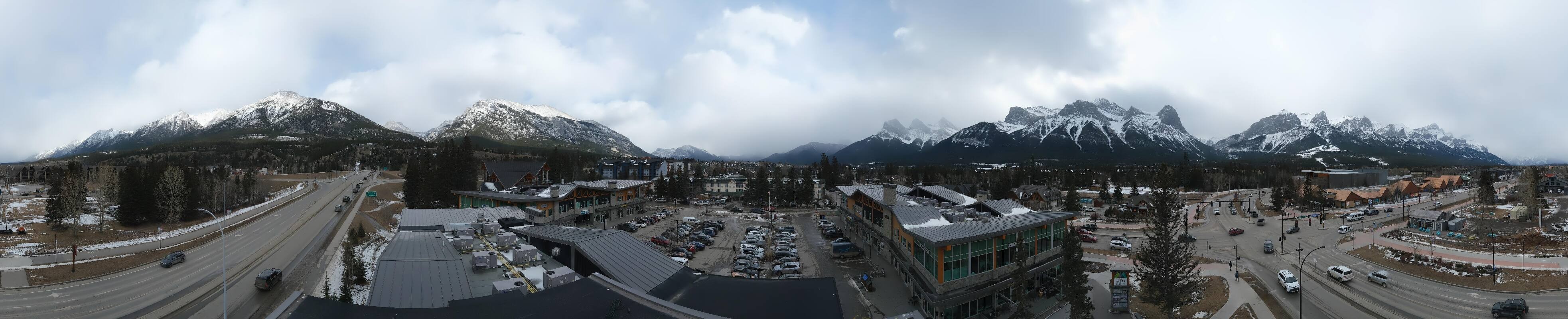 Archived image Webcam View of Canmore, Alberta
