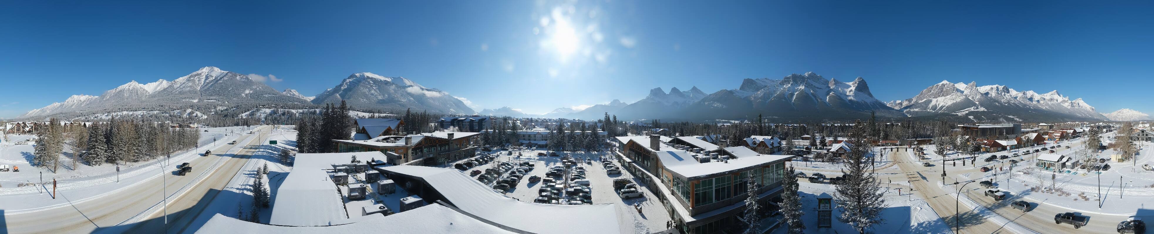 Archiv Foto Webcam Canmore, Alberta