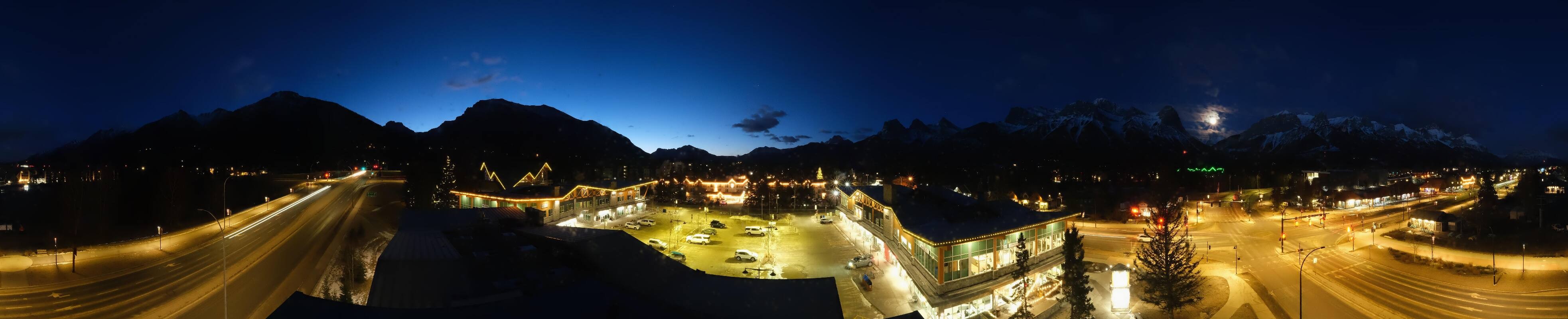 Archived image Webcam View of Canmore, Alberta