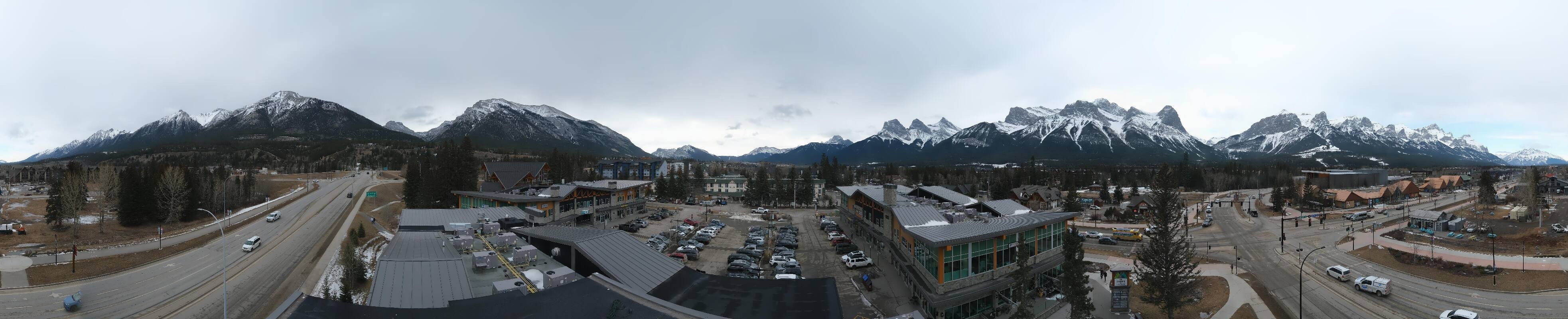 Archived image Webcam View of Canmore, Alberta