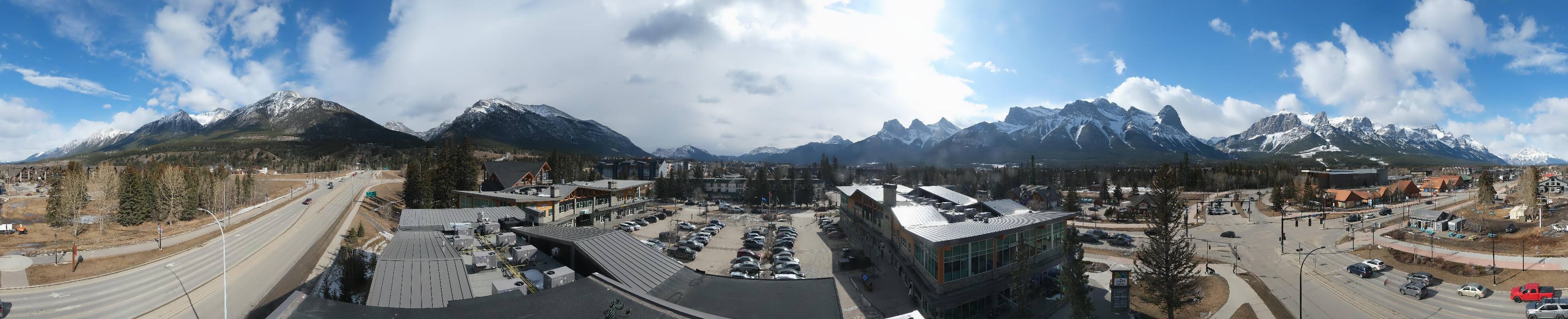 Archived image Webcam View of Canmore, Alberta